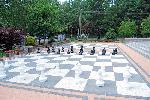 Ośrodek Wypoczynkowy BRYZA - teren rekreacyjny - szachy na powietrzu