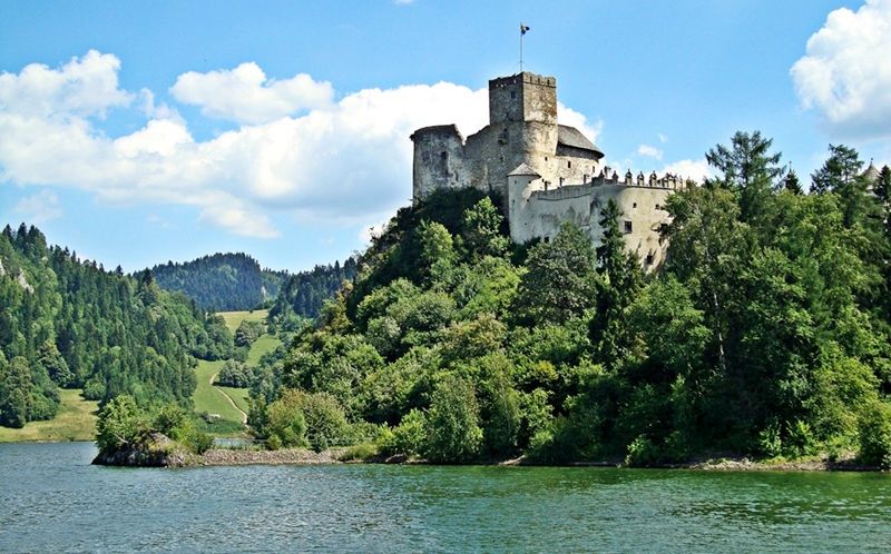 Krocienko n/Dunajcem - zamek w Niedzicy