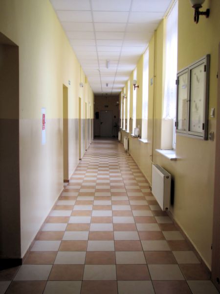 Powiatowa Bursa Szkolna - korytarz