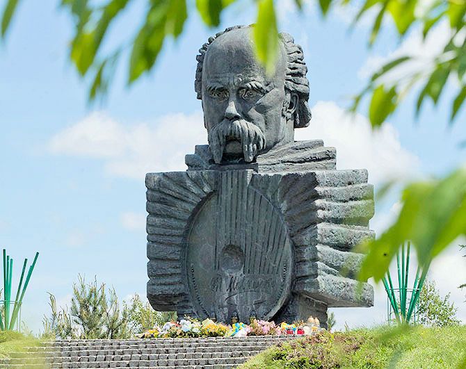 Biay Br - pomnik Tarasa Szewczenki