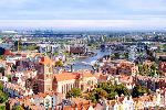 Gdańsk - panorama Bazyliki Mariackiej