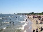 Gdańsk - plaża nadmorska Brzeźno