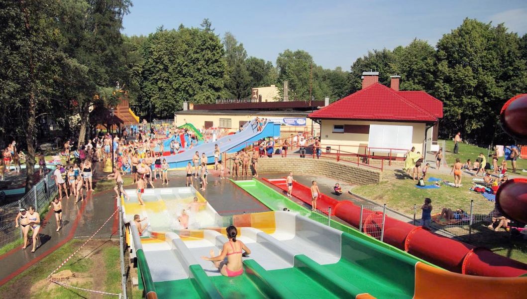 Powiatowa Bursa Szkolna - Park Wodny nad jeziorem Rychnowskim