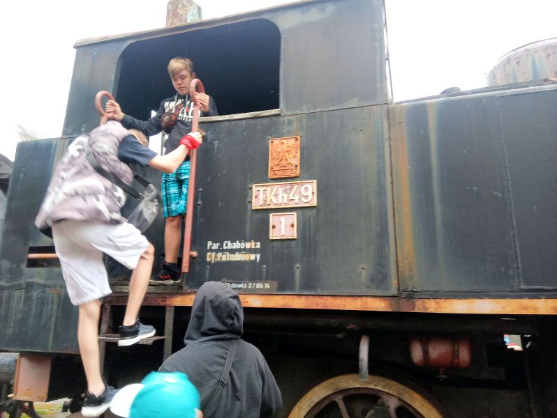 OW Zawojanka - wycieczka do Rabki Zdrj - Skansen Taboru Kolejowego w Chabwce