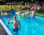 OW Zawojanka - pluskanie w wodzie na basenie w ośrodku
